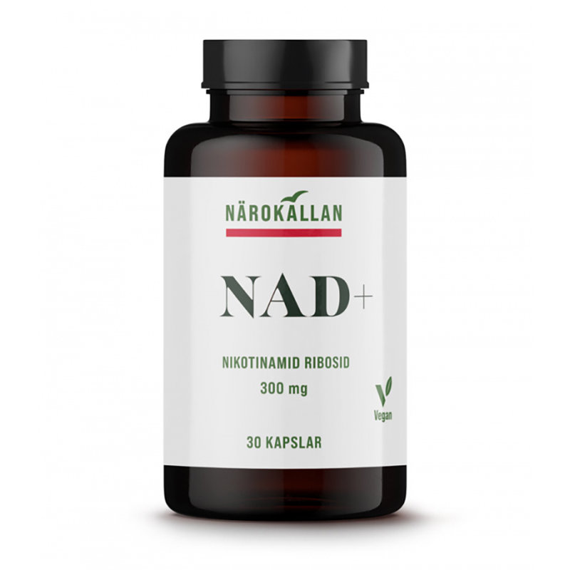 NAD+ 300 mg i gruppen Hälsa / Kosttillskott / Vitaminer / Enkla vitaminer hos Rawfoodshop Scandinavia AB (1853)
