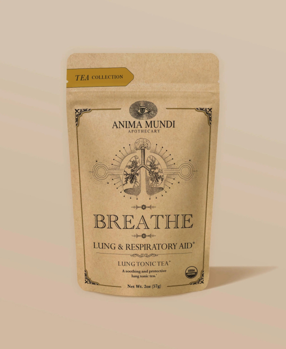 Anima Mundi Breathe Lung Tonic Tea 57g i gruppen Hälsa / Örter, Alger & Svampar / Örter hos Rawfoodshop Scandinavia AB (AM066)