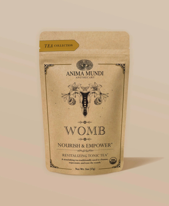 Anima Mundi Womb Tonic Tea 57g i gruppen Råvaror & Dryck / Drycker / Teer hos Rawfoodshop Scandinavia AB (AM110)