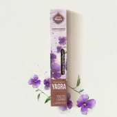 Rökelse Yagra, Viol & Lavendel 8st