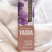 Rökelse Yagra, Viol & Lavendel 8st