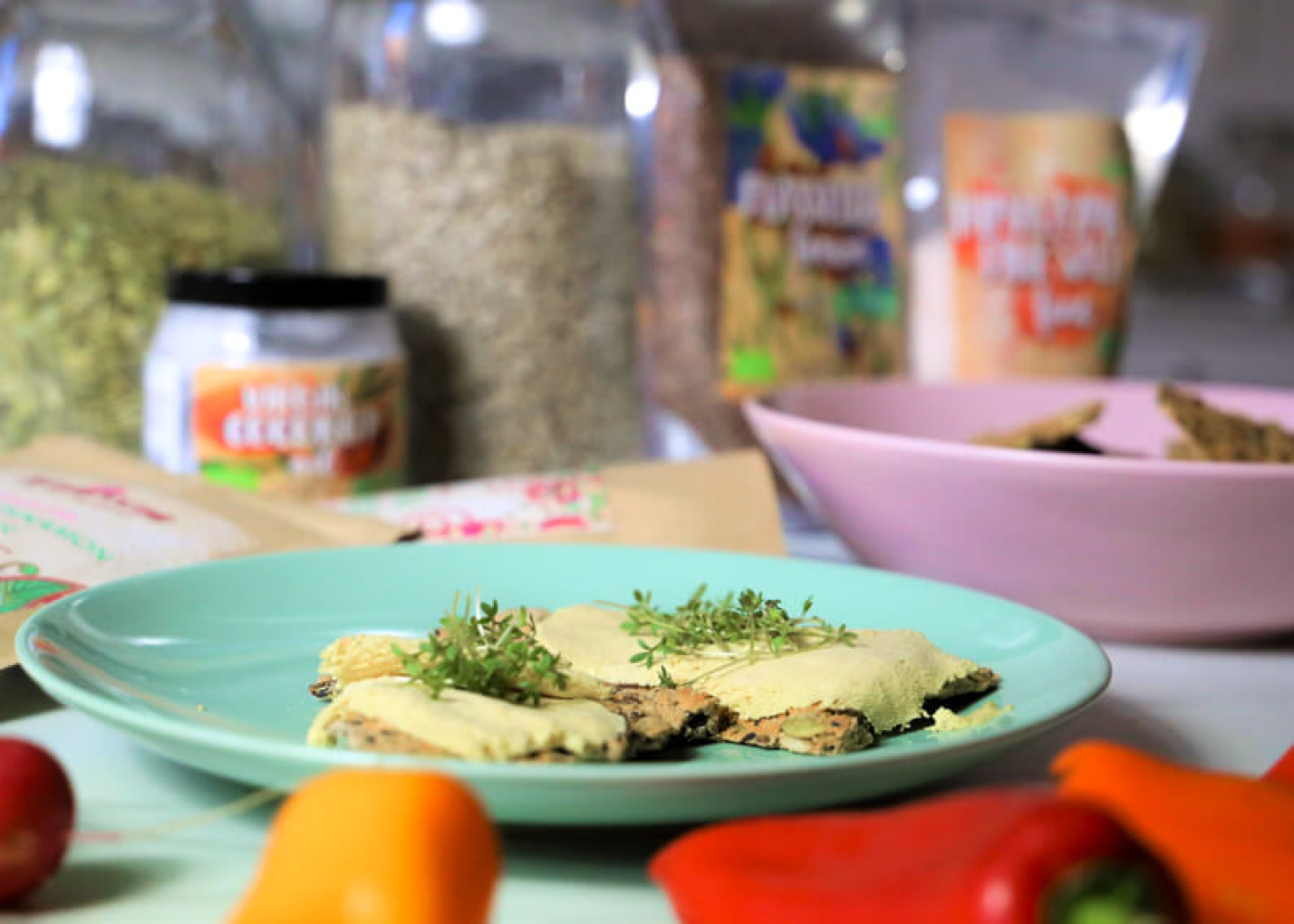 Hälsosamt och hållbart - glutenfritt fröknäcke för den aktiva livsstilen