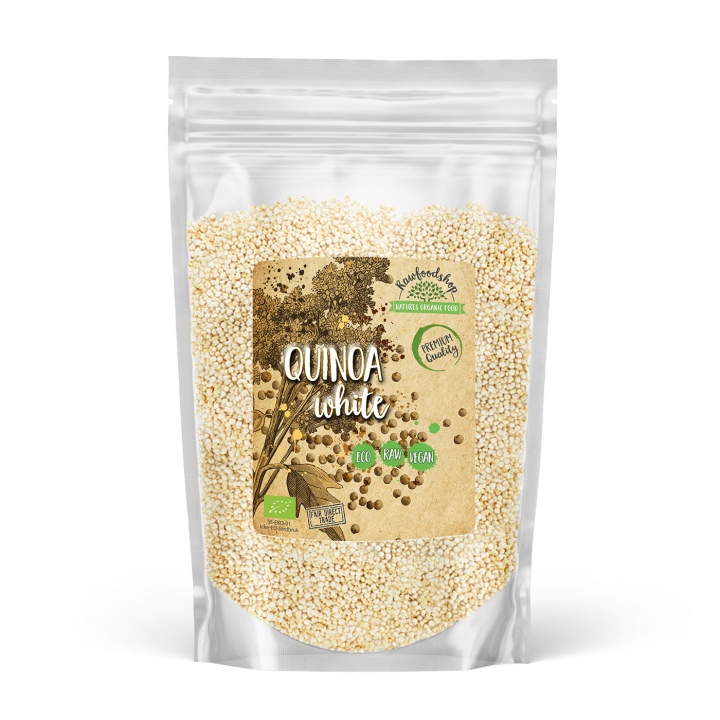 Quinoa Vit EKO 1kg i gruppen Råvaror & Dryck / Skafferiet / Frön hos Rawfoodshop Scandinavia AB (101791)