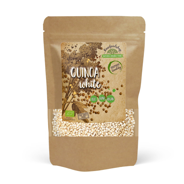 Quinoa Vit EKO 1kg i gruppen Råvaror & Dryck / Skafferiet / Frön hos Rawfoodshop Scandinavia AB (101791)