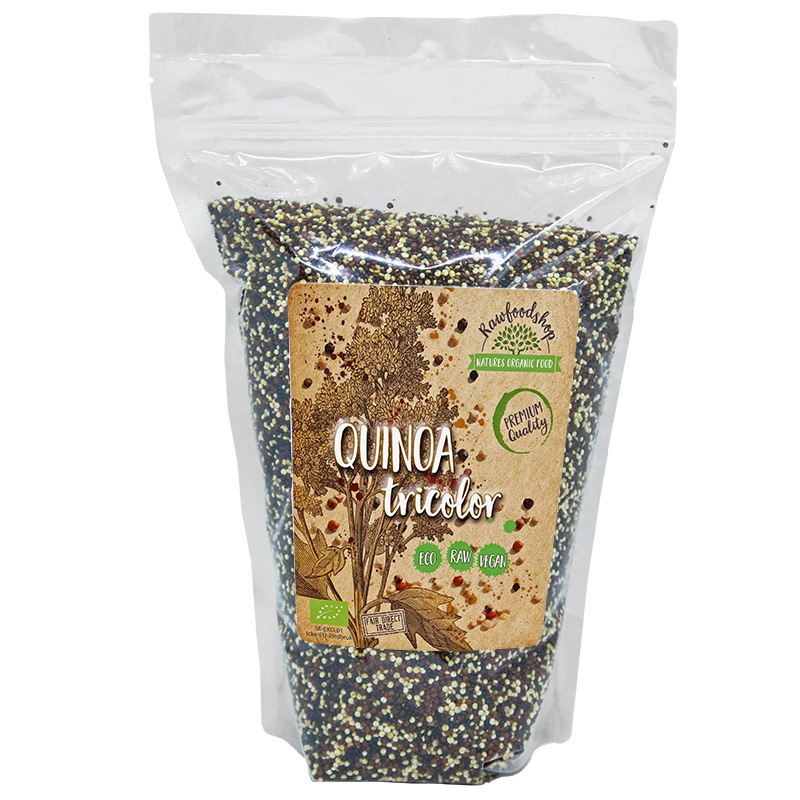 Quinoa Tre färger EKO 1kg i gruppen Råvaror & Dryck / Skafferiet / Frön hos Rawfoodshop Scandinavia AB (10187-2)