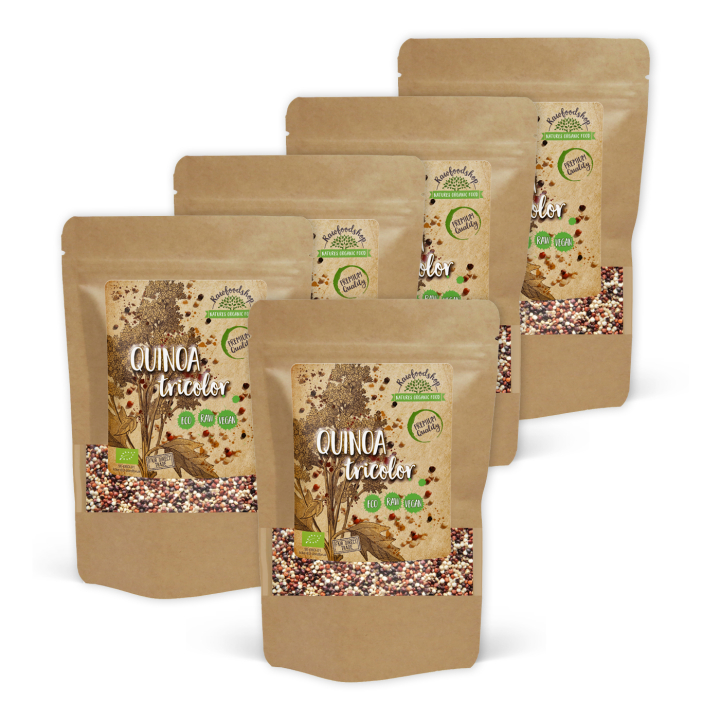 Quinoa Tre färger EKO 1kg x 5 paket i gruppen OUTLET 20-80% / Hälsokost 30-60% / Hälsokost 50% hos Rawfoodshop Scandinavia AB (101872-SET5)
