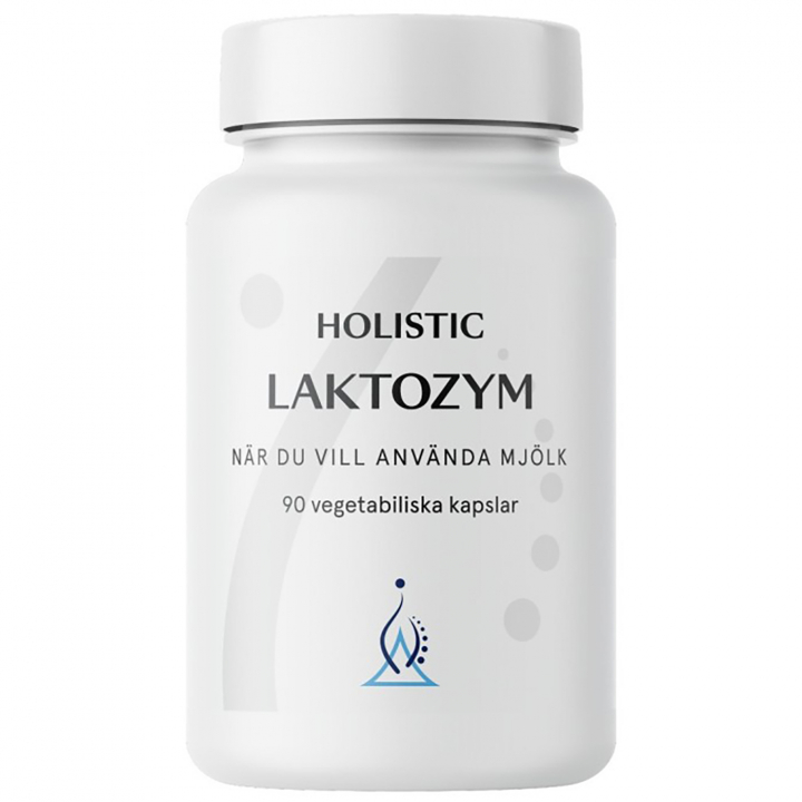Holistic Laktozym 90kaps i gruppen Hälsa / Kosttillskott hos Rawfoodshop Scandinavia AB (1026)