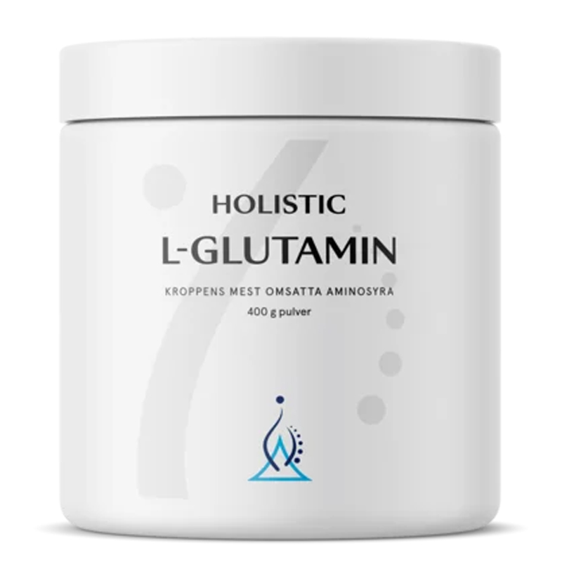 Holistic L-Glutamin 400g i gruppen Hälsa / Kosttillskott hos Rawfoodshop Scandinavia AB (1065)