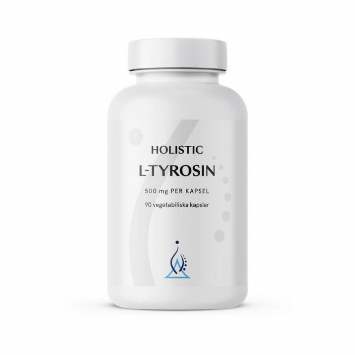 Holistic L-Tyrosin 90kaps ej aktuell i gruppen Kosttillskott / Örter & Växter hos Rawfoodshop Scandinavia AB (1068)