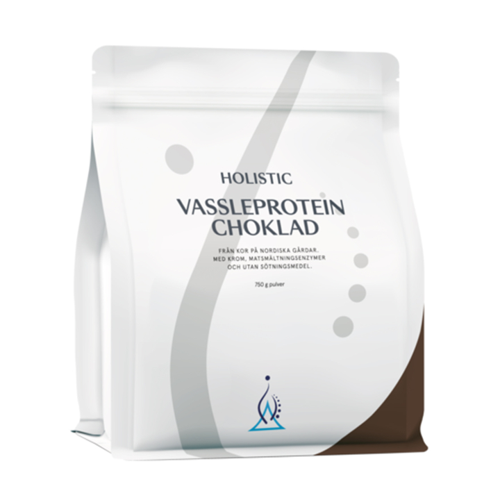 Holistic Vassleprotein Choklad 750g i gruppen Råvaror & Dryck / Hälsokost / Proteinpulver hos Rawfoodshop Scandinavia AB (10740)