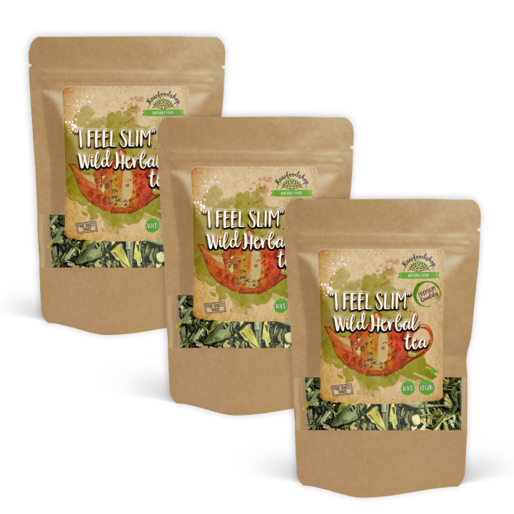 I Feel Slim Vild Örtte 100g x 3 paket i gruppen Råvaror & Dryck / Drycker / Teer hos Rawfoodshop Scandinavia AB (10749-SET3)