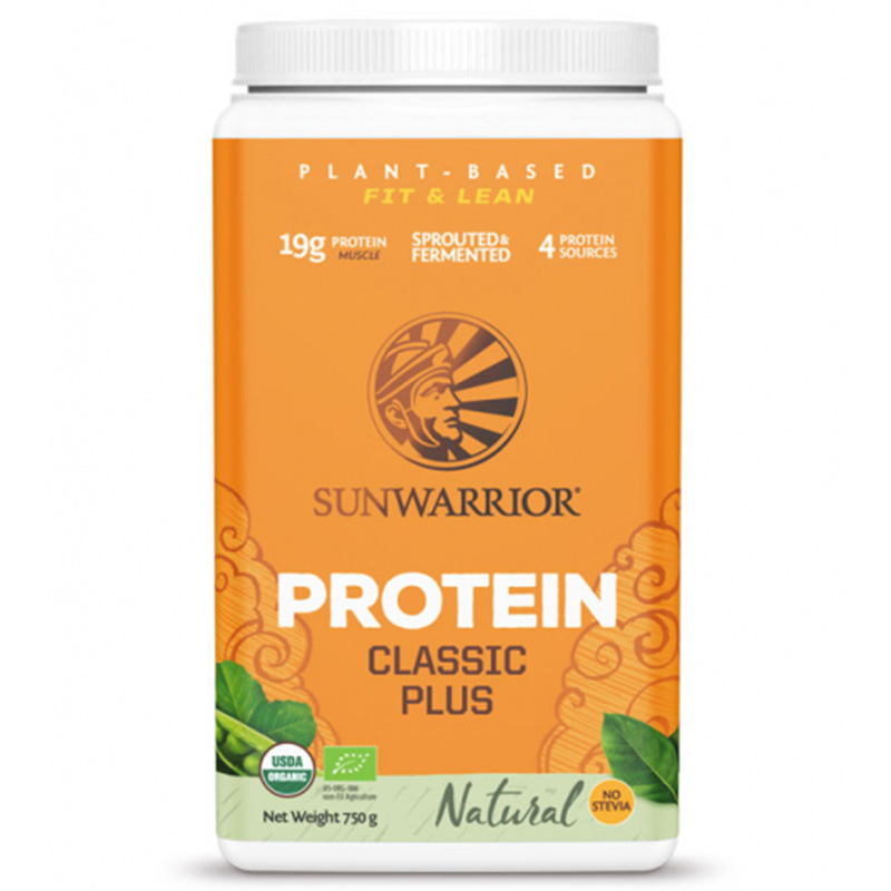 Sunwarrior Classic Plus Naturell 750g i gruppen Råvaror & Dryck / Hälsokost / Proteinpulver hos Rawfoodshop Scandinavia AB (1082)