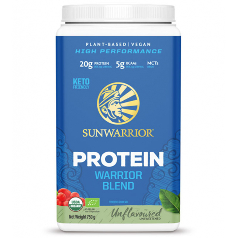 Sunwarrior Warriorblend Naturell 750g i gruppen Råvaror & Dryck / Hälsokost / Proteinpulver hos Rawfoodshop Scandinavia AB (1086)