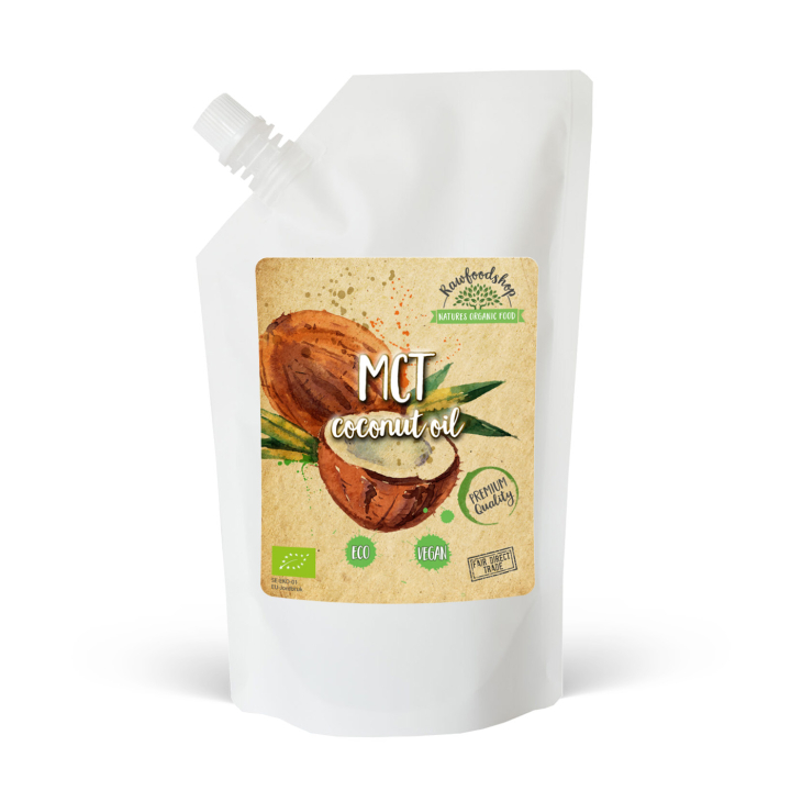 Kokosolja MCT EKO 500ml i gruppen Råvaror & Dryck / Nötter / Nötoljor hos Rawfoodshop Scandinavia AB (1098111)