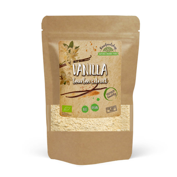 Vaniljextrakt Pulver EKO 10g i gruppen Råvaror & Dryck / Skafferiet / Kryddor & Salt hos Rawfoodshop Scandinavia AB (111129-10)