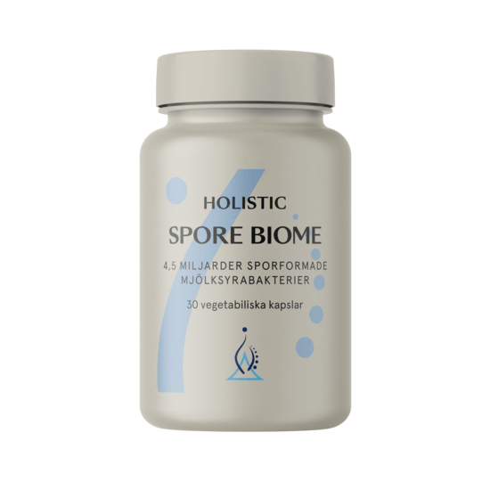 Holistic Spore Biome 30kaps i gruppen Kosttillskott / Användningsområde / Mage & Tarmar hos Rawfoodshop Scandinavia AB (11130)