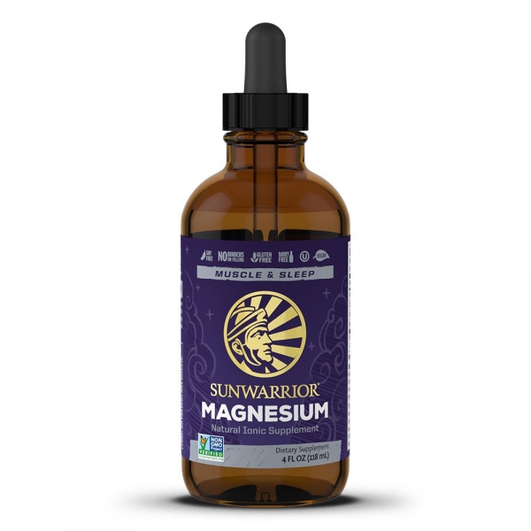 Sunwarrior Magnesium 118ml i gruppen Hälsa / Kosttillskott / Mineraler hos Rawfoodshop Scandinavia AB (1273)