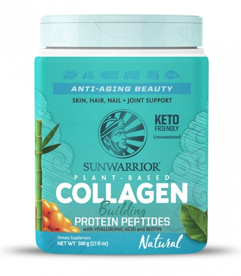 Sunwarrior Collagen Building Protein Naturell 500g i gruppen Hälsa / Kosttillskott / Kollagen hos Rawfoodshop Scandinavia AB (1318)