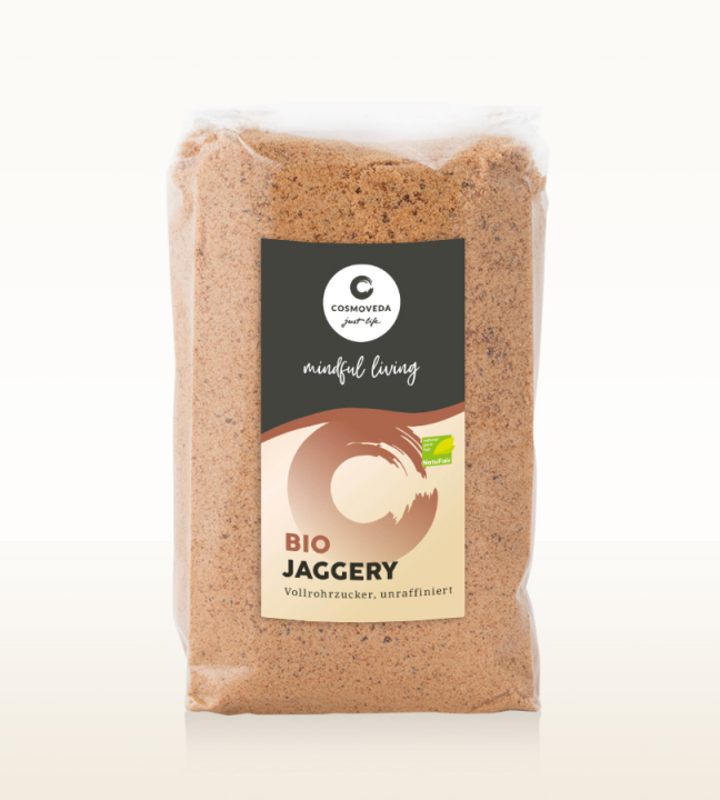 Jaggery EKO 400g i gruppen Råvaror & Dryck / Skafferiet / Kryddor hos Rawfoodshop Scandinavia AB (133188)