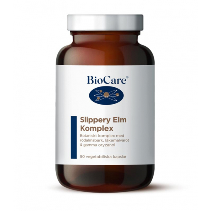 Biocare Slippery Elm 90kaps i gruppen Kosttillskott / Örter & Växter hos Rawfoodshop Scandinavia AB (1424)
