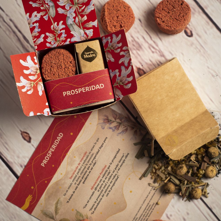 Sacred Smoke Kit Prosperity i gruppen Hem & Själ / Stämning & doft / Rökelse hos Rawfoodshop Scandinavia AB (145-01)