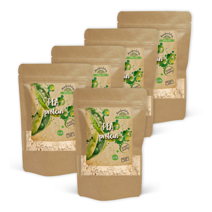 Ärtprotein 1kg x 5 paket i gruppen Råvaror & Dryck / Hälsokost / Proteinpulver hos Rawfoodshop Scandinavia AB (150141-SET5)