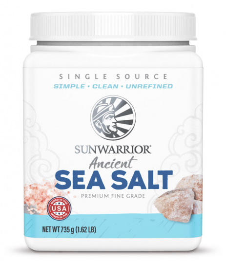 Sunwarrior Ancient Sea Salt 735g i gruppen Hälsa / Användningsområde / Detox & Rensning hos Rawfoodshop Scandinavia AB (1561)