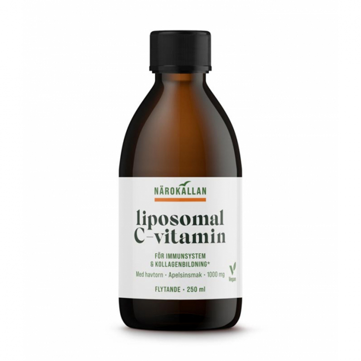 Liposomal C-vitamin 250 ml i gruppen Hälsa / Kosttillskott / Vitaminer / Enkla vitaminer hos Rawfoodshop Scandinavia AB (1738)