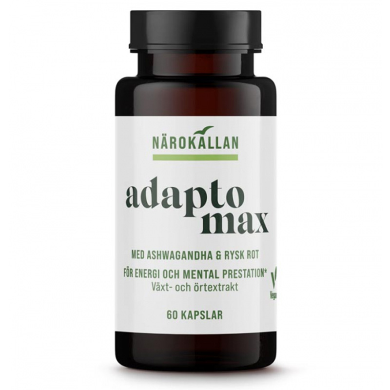 AdaptoMax 60 Kaps i gruppen Hälsa / Kosttillskott hos Rawfoodshop Scandinavia AB (1750)
