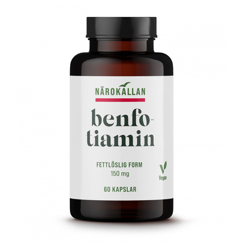Benfotiamin 150 mg i gruppen Kosttillskott / Vitaminer / Vitamin B hos Rawfoodshop Scandinavia AB (1753)