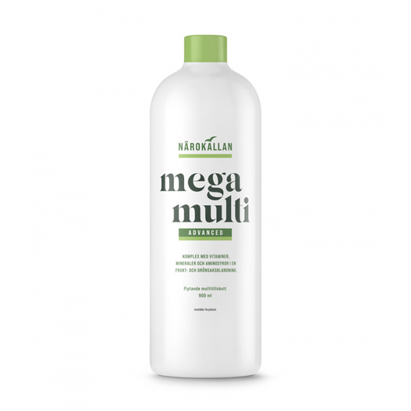 Mega Multi advanced 900ml i gruppen Kosttillskott / Mineraler / Mineralkomplex hos Rawfoodshop Scandinavia AB (1800)