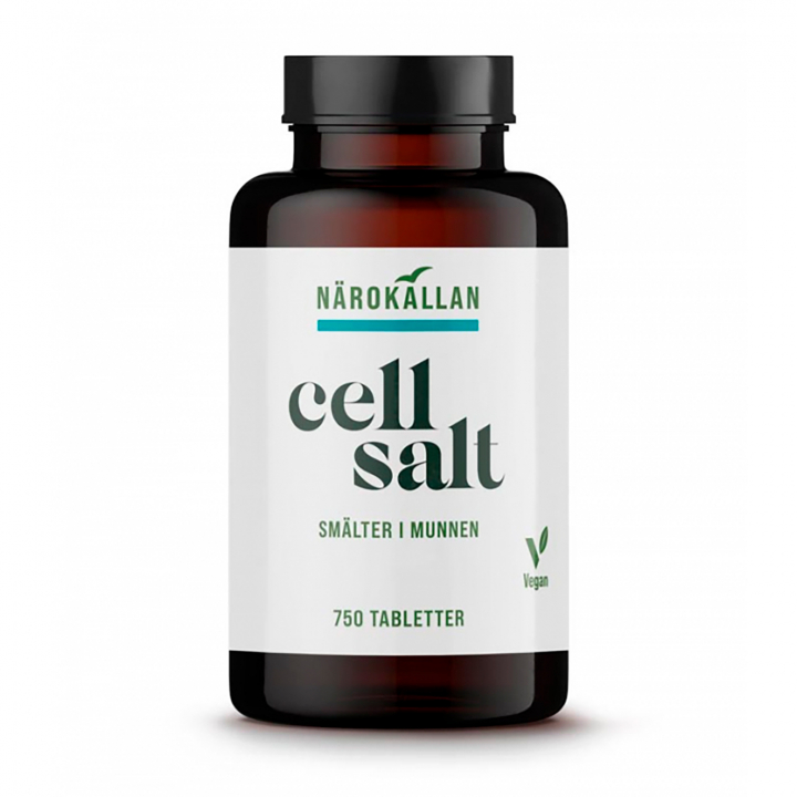 Cellsalt 750 tabletter i gruppen Kosttillskott / Mineraler / Mineralkomplex hos Rawfoodshop Scandinavia AB (1806)