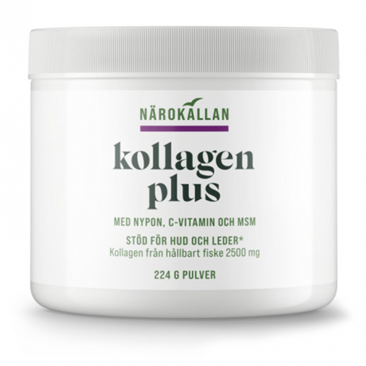 Kollagen Plus 224g i gruppen Kosttillskott / Användningsområde / Leder & Skelett hos Rawfoodshop Scandinavia AB (1807)