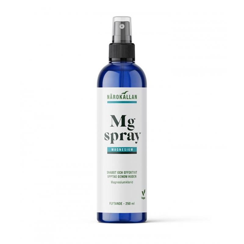 Magnesiumspray 250ml i gruppen Kosttillskott / Mineraler / Magnesium hos Rawfoodshop Scandinavia AB (1836)