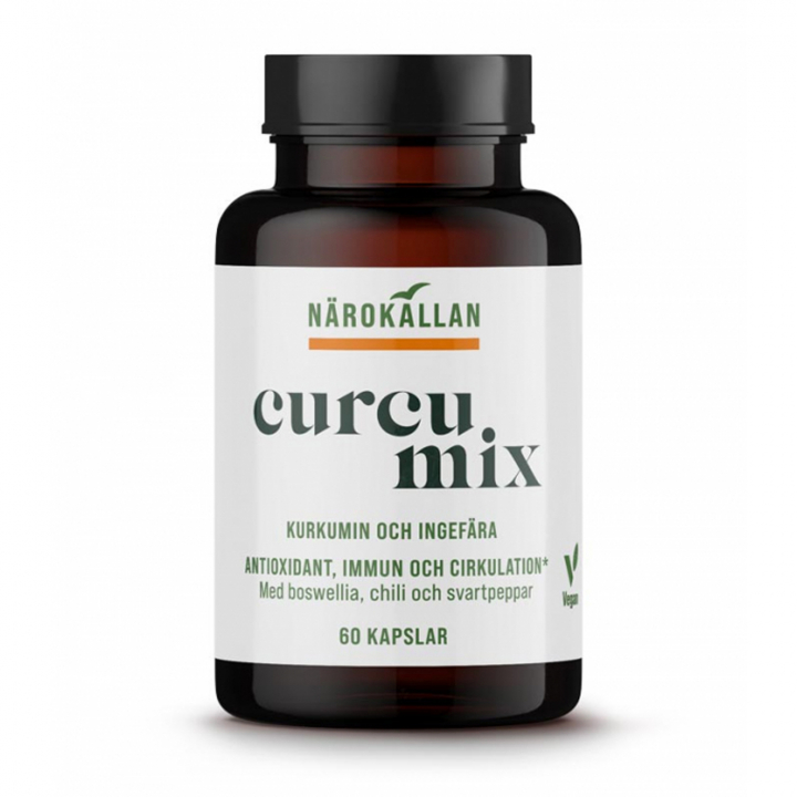 CurcuMix 60 kaps i gruppen Kosttillskott / Örter & Växter / Örter hos Rawfoodshop Scandinavia AB (1843)