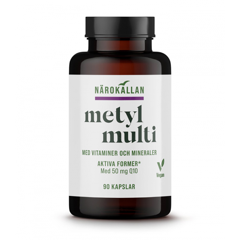 Metyl Multivitamin 90 Kaps i gruppen Kosttillskott / Vitaminer / Multivitaminer hos Rawfoodshop Scandinavia AB (1848)