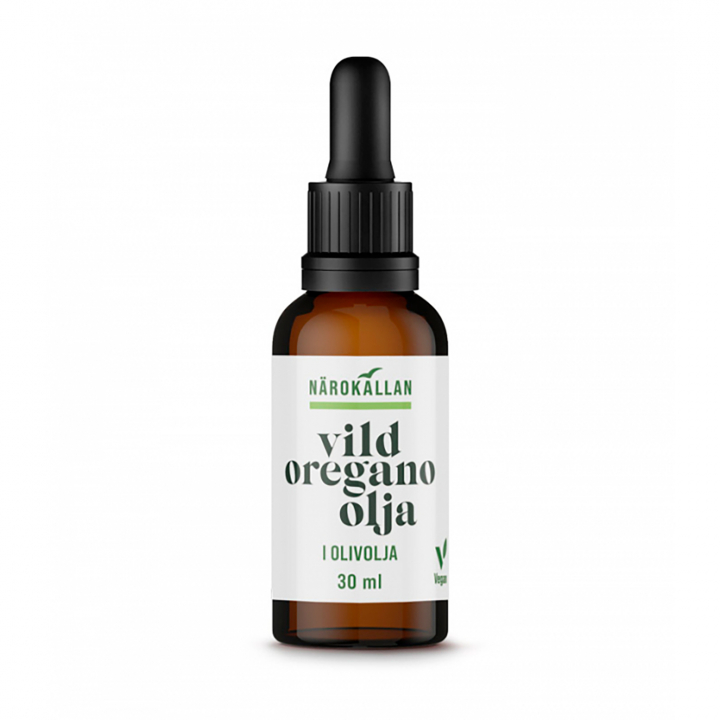 Vild Oregano Olja 30ml i gruppen Hud & Kropp / Naturlig DIY / Vegetabiliska Oljor hos Rawfoodshop Scandinavia AB (1888)