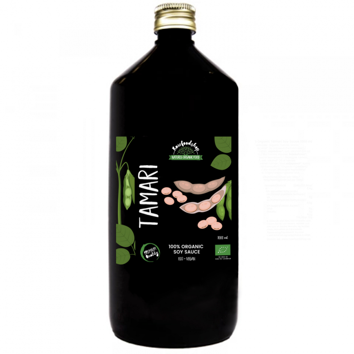 Tamari EKO 1000 ml i gruppen Råvaror & Dryck / Skafferiet / Kryddor hos Rawfoodshop Scandinavia AB (190901000)