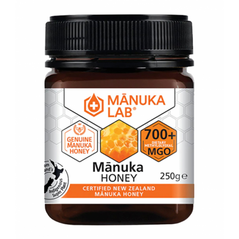 Manuka Lab Manukahonung MGO 700+ 250g i gruppen Råvaror & Dryck / Bakning / Honung hos Rawfoodshop Scandinavia AB (1924)