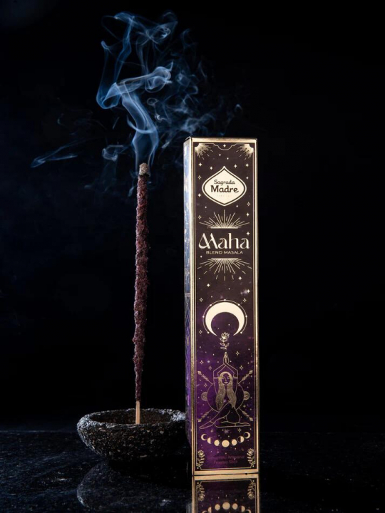 Maha Masala Blend rökelsepinnar 8st i gruppen Hem & Själ / Stämning & doft / Rökelse hos Rawfoodshop Scandinavia AB (194-01)
