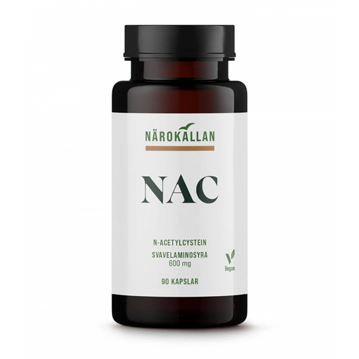 NAC 600mg 90k i gruppen Kosttillskott / Proteiner & Aminosyror / Aminosyror hos Rawfoodshop Scandinavia AB (1999)