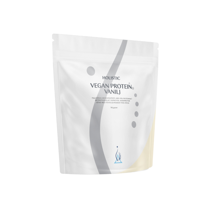 Holistic Vegan Protein Vanilj 750g i gruppen Råvaror & Dryck / Hälsokost / Proteinpulver hos Rawfoodshop Scandinavia AB (20091)