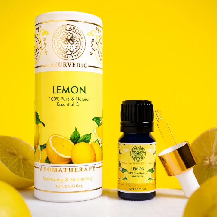 Eterisk Olja Citron 10ml i gruppen Kroppsvård / DIY Råvaror / Eteriska Oljor hos Rawfoodshop Scandinavia AB (20134)