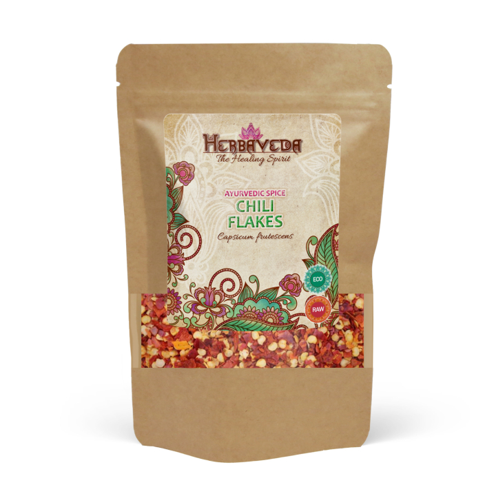 Chilliflakes EKO 50g i gruppen Råvaror & Dryck / Skafferiet / Kryddor hos Rawfoodshop Scandinavia AB (201471)