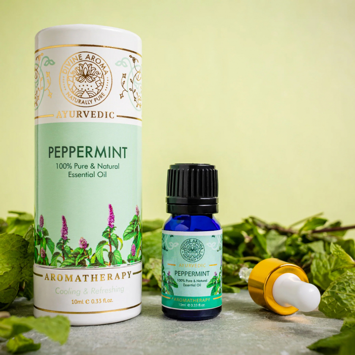Eterisk Olja Pepparmint 10ml i gruppen Kroppsvård / DIY Råvaror / Eteriska Oljor hos Rawfoodshop Scandinavia AB (20172)