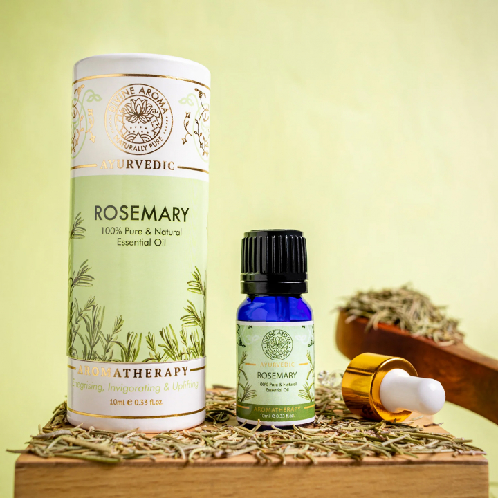 Eterisk Olja Rosmarin 10ml i gruppen Kroppsvård / DIY Råvaror / Eteriska Oljor hos Rawfoodshop Scandinavia AB (20189)