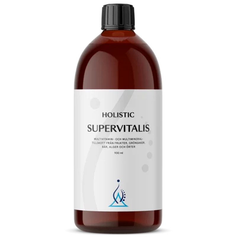 Holistic SuperVitalis 900ml i gruppen Hälsa / Kosttillskott / Vitaminer / Multivitaminer hos Rawfoodshop Scandinavia AB (2040)