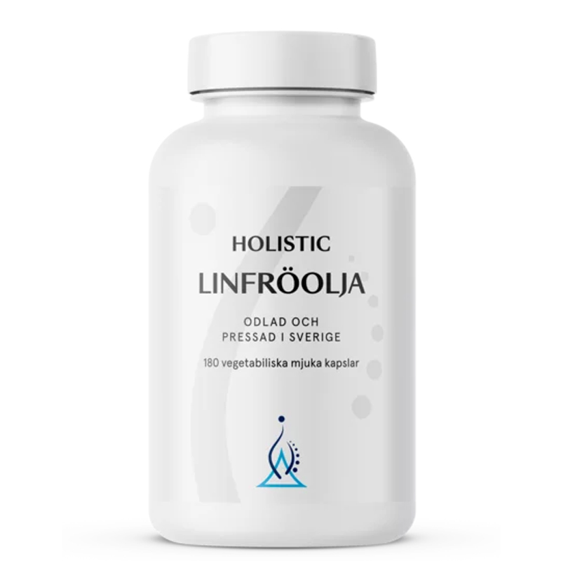 Holistic Linfröolja 180 kap i gruppen Kosttillskott / Övriga kosttillskott / Omega 3 & Fettsyror hos Rawfoodshop Scandinavia AB (20800)