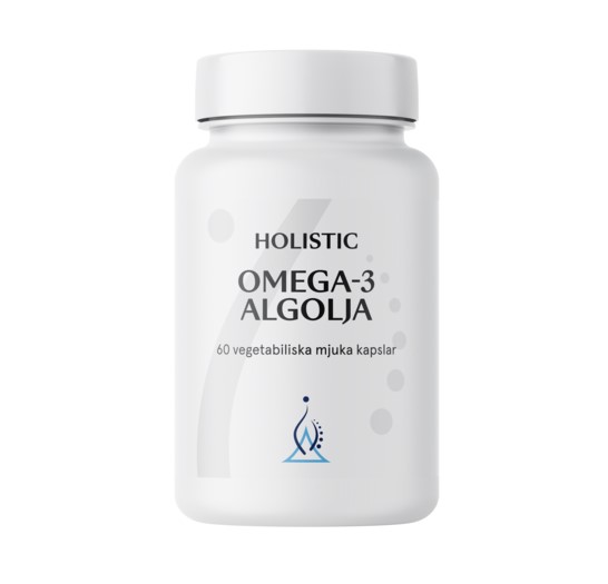 Holistic Omega-3 Algolja 60 kaps i gruppen Kosttillskott / Övriga kosttillskott / Omega 3 & Fettsyror hos Rawfoodshop Scandinavia AB (20810)