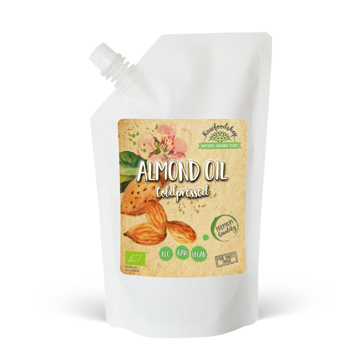 Mandelolja kallpressad EKO 500ml i gruppen Råvaror & Dryck / Skafferiet / Oljor / Oljor hos Rawfoodshop Scandinavia AB (2081203)